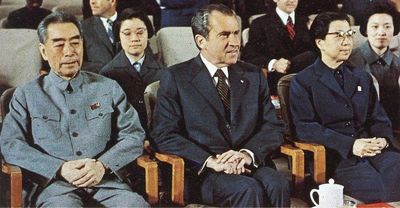 å‘¨æ©æ¥ã€å°¼å…‹æ¾ã€æ±Ÿé’
Keywords: å°¼å…‹æ¾è®¿åŽ