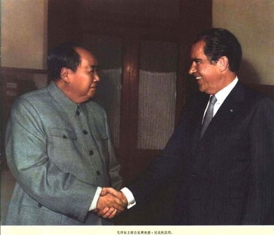 æ¯›ä¸»å¸­ä¼šè§å°¼å…‹æ¾
Keywords: å°¼å…‹æ¾è®¿åŽ
